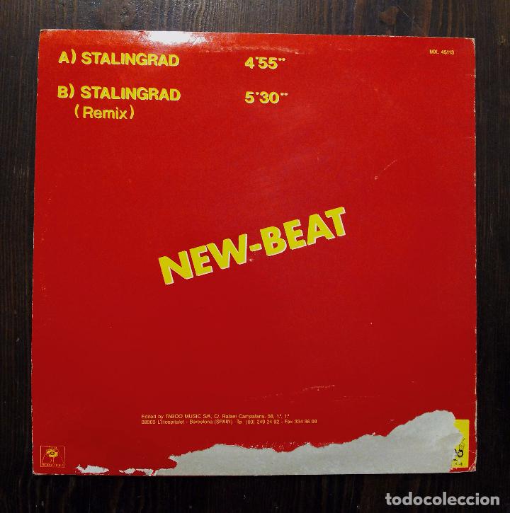 Discos de vinilo: MAXI SINGLE YVAN MARKEWITCH - STALINGRAD - IBEROF&Oacute;N 1989. - Foto 2