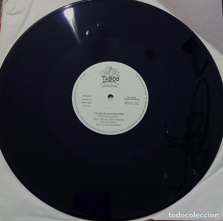 Discos de vinilo: MAXI SINGLE YVAN MARKEWITCH - STALINGRAD - IBEROF&Oacute;N 1989. - Foto 4