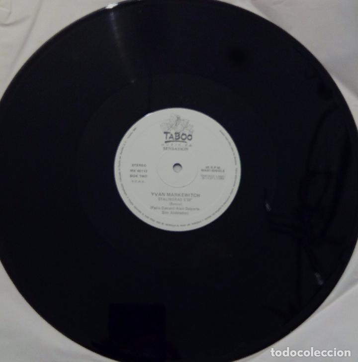 Discos de vinilo: MAXI SINGLE YVAN MARKEWITCH - STALINGRAD - IBEROF&Oacute;N 1989. - Foto 5