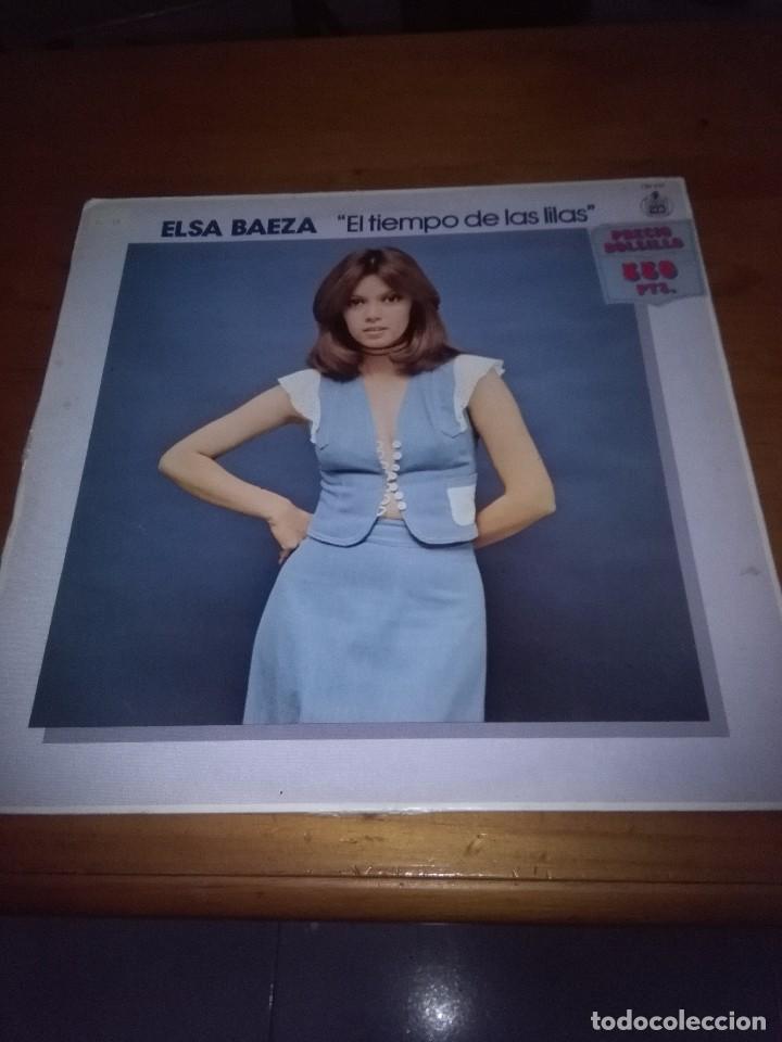 Discos de vinilo: ELSA BAEZA. EL TIEMPO DE LAS LILAS.  C12V - Foto 1