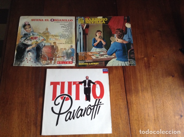 Discos de vinilo: Lote de 3 LP vinilo cl&aacute;sico , uno doble - Foto 1