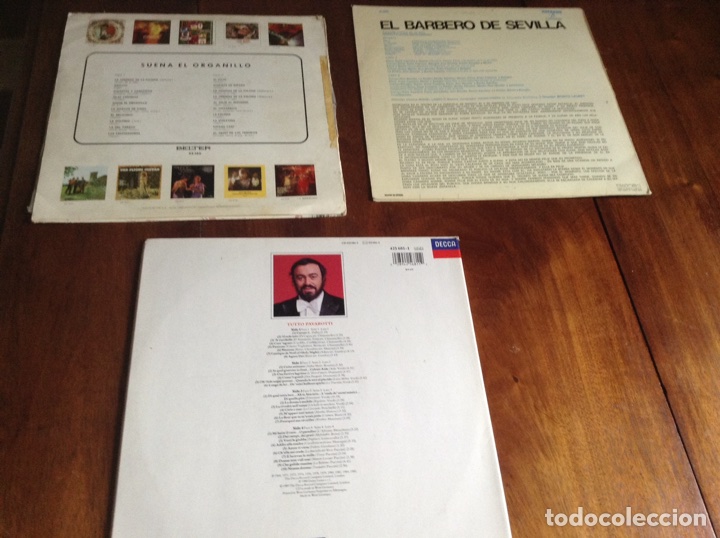 Discos de vinilo: Lote de 3 LP vinilo cl&aacute;sico , uno doble - Foto 3