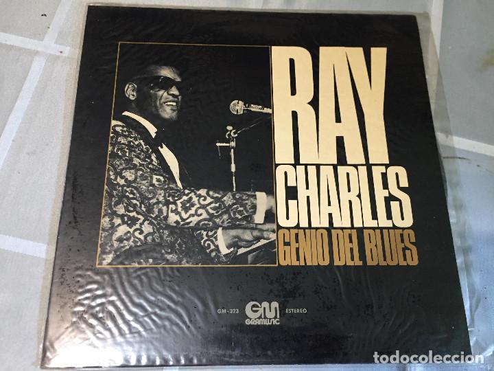 Ray Charles Genio Del Blues Disco Lp Gramusic Comprar Discos Lp