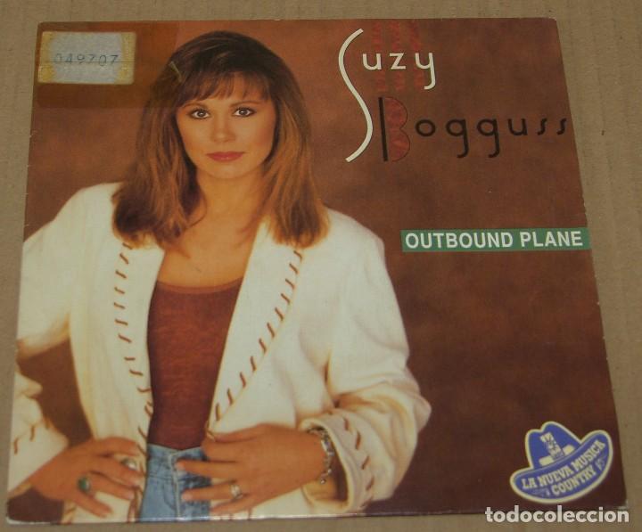 Discos de vinilo: SUZY BOGGUSS - OUTBOUND PLANE - SINGLE 1992 - Foto 1