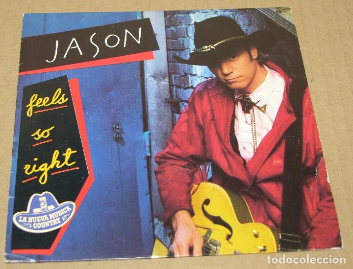 Discos de vinilo: Jason - Feels So Right - Single 1992 - Promo - Foto 1