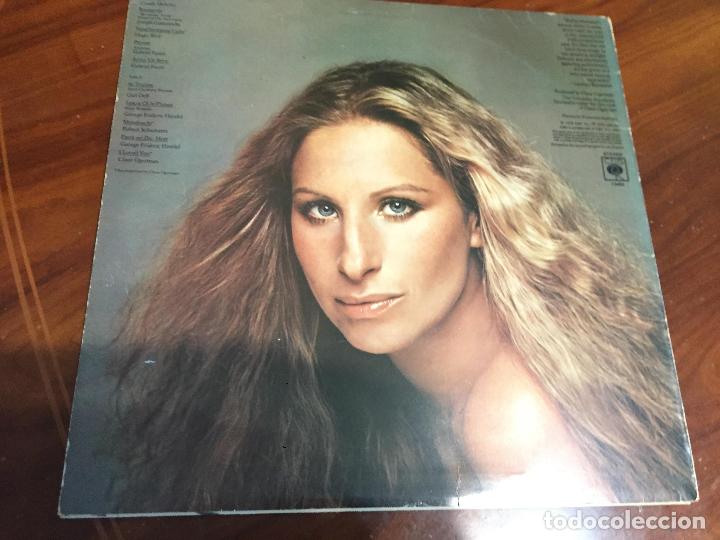 Discos de vinilo: BARBRA CLASSCAL. DISCO LP CBS 1976 - Foto 2