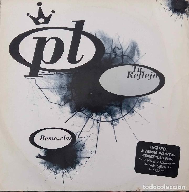 Discos de vinilo: PL. TU REFLEJO. REMEZCLAS. MAXI SINGLE 3 TEMAS - Foto 1