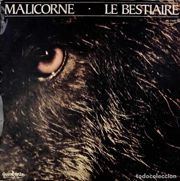 Discos de vinilo: MALICORNE, LE BESTIAIRE. LP ESPA&Ntilde;A - Foto 1