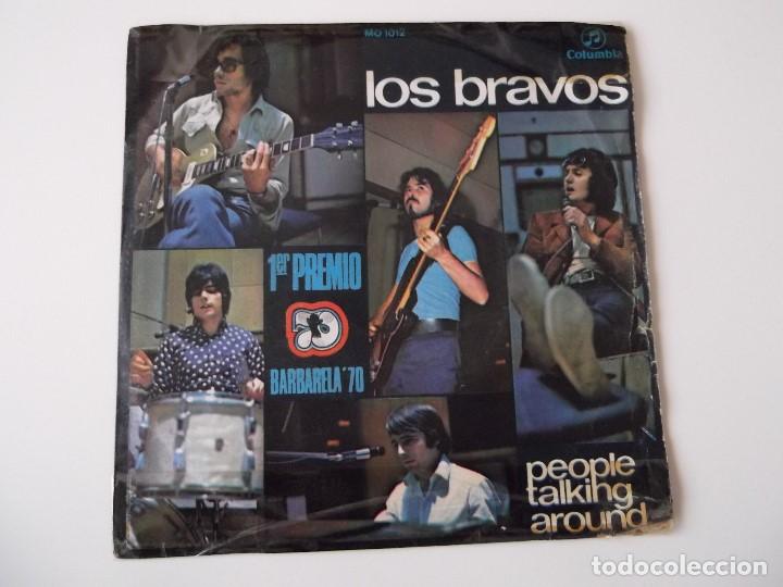 Discos de vinilo: LOS BRAVOS - People talking around - Foto 1