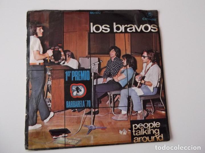 Discos de vinilo: LOS BRAVOS - People talking around - Foto 2