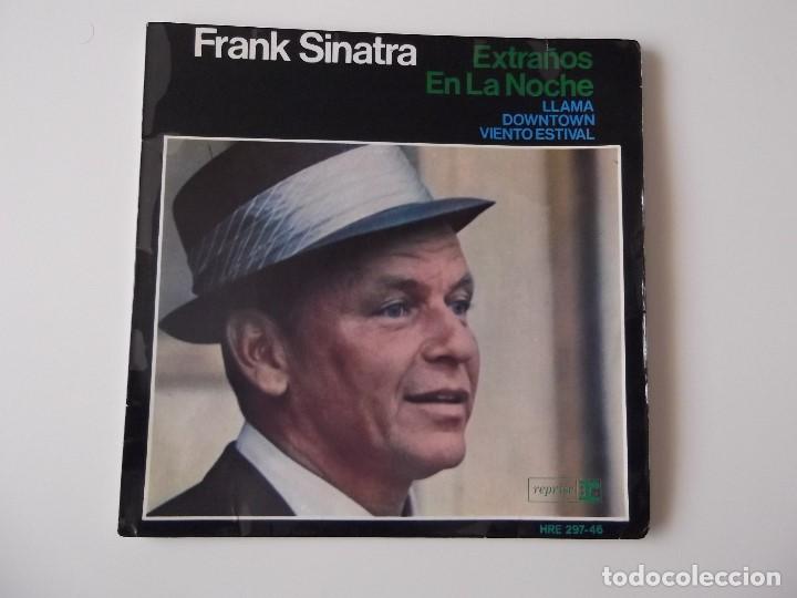 Discos de vinilo: FRANK SINATRA - Extra&ntilde;os en la noche - Foto 1