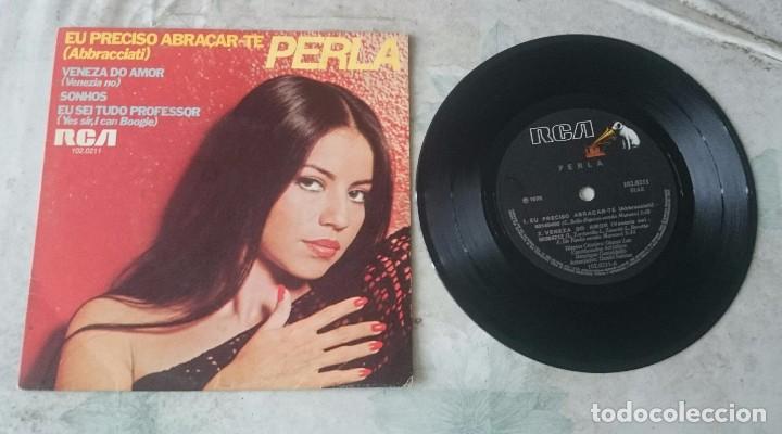 Disques de vinyle: Perla: Eu preciso abracar-te / Venezia do amor / Eu sei tudo professor (Rca 1978)