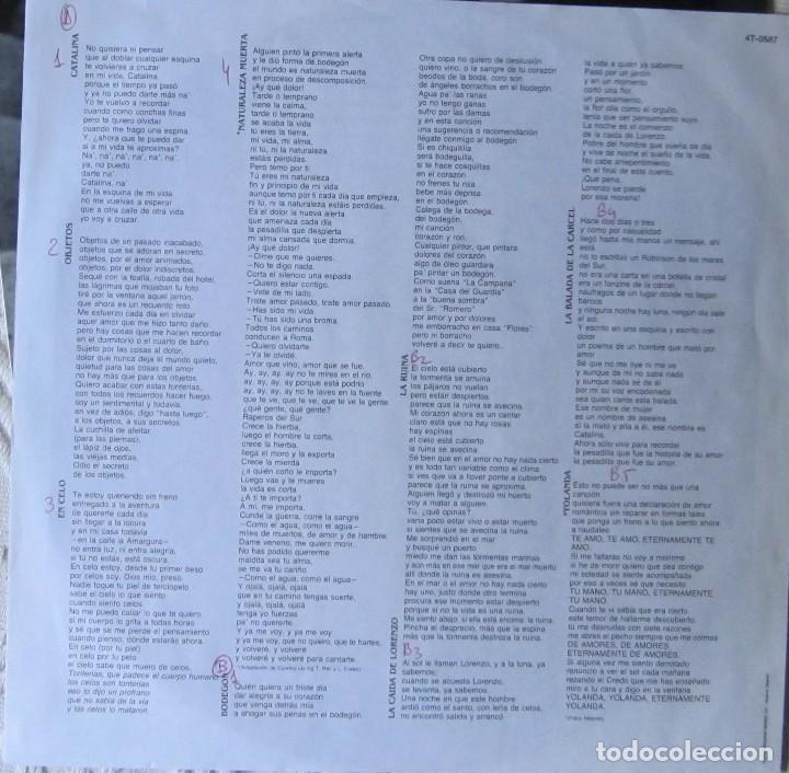 Discos de vinilo: DANZA INVISIBLE: CATALINA - Foto 3
