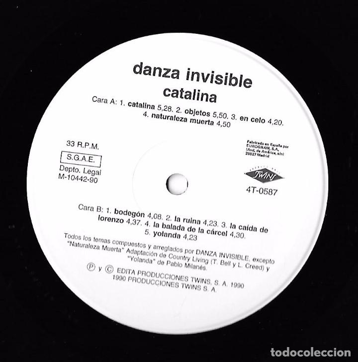 Discos de vinilo: DANZA INVISIBLE: CATALINA - Foto 4