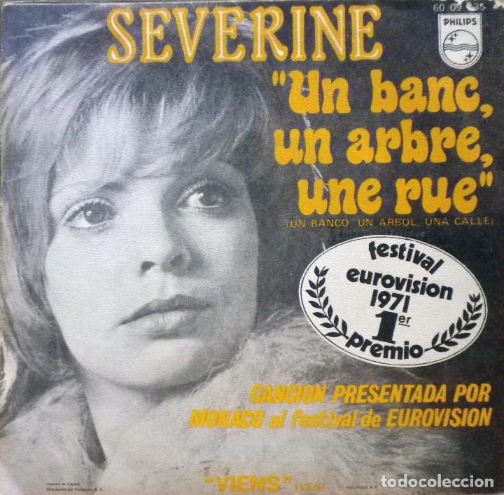Discos de vinilo: Severine &ndash; Un Banc, Un Arbre, Une Rue / Viens - Foto 2