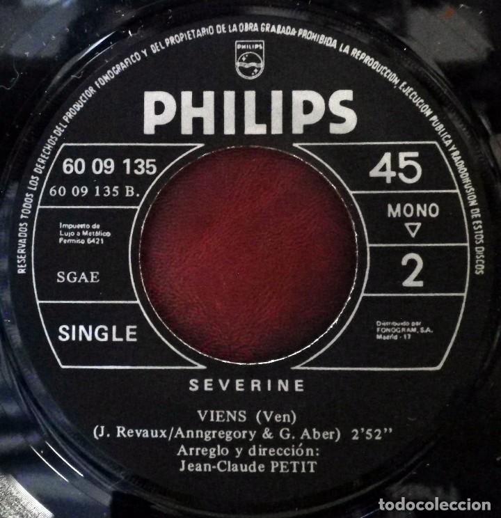 Discos de vinilo: Severine &ndash; Un Banc, Un Arbre, Une Rue / Viens - Foto 4