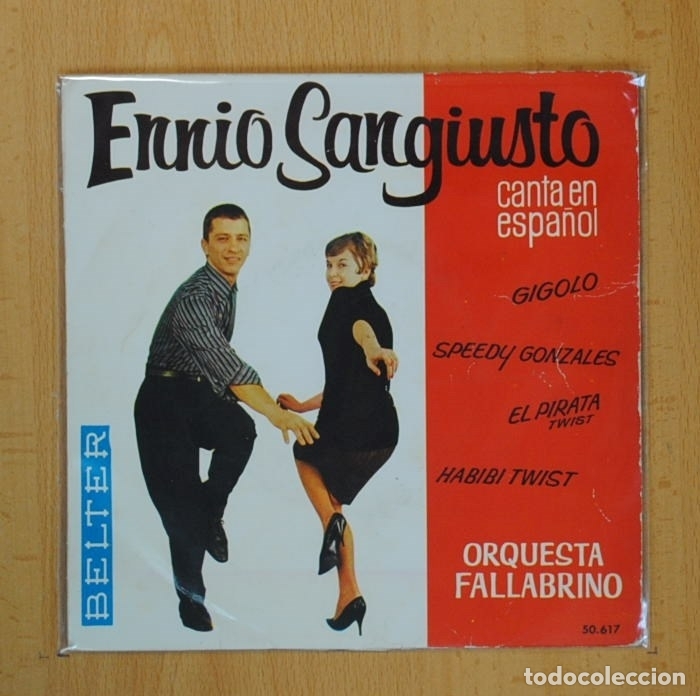 Discos de vinilo: ENNIO SANGIUSTO - GIGOLO + 3 - EP - Foto 1