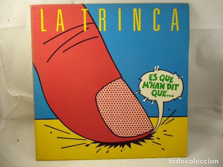 Discos de vinilo: LA TRINCA ES QUE MHAN DIT QUE (ARIOLA, 1985) - Foto 1