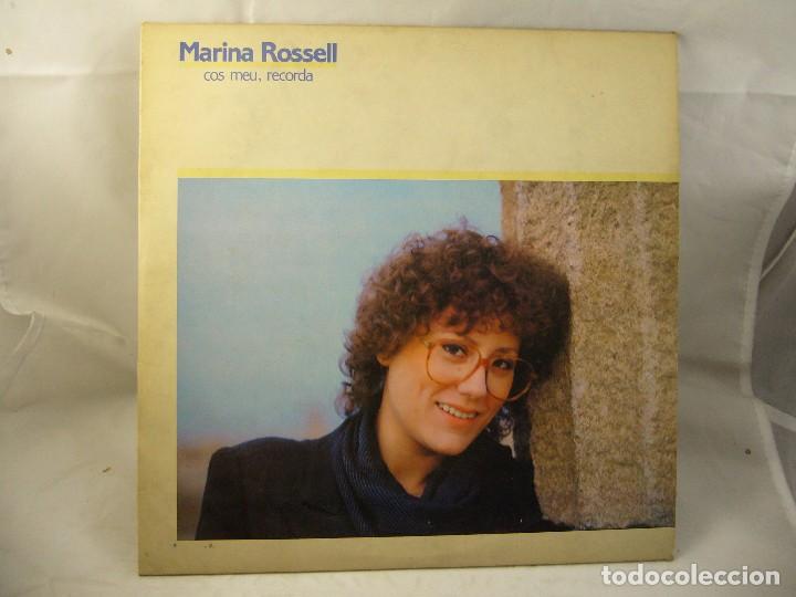 Discos de vinilo: MARINA ROSELL - COS MEU, RECORDA - 1982 - Foto 1