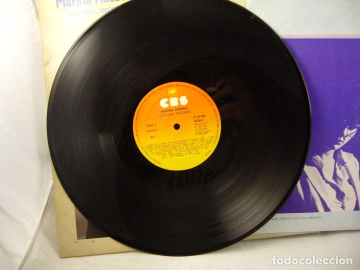 Discos de vinilo: MARINA ROSELL - COS MEU, RECORDA - 1982 - Foto 6