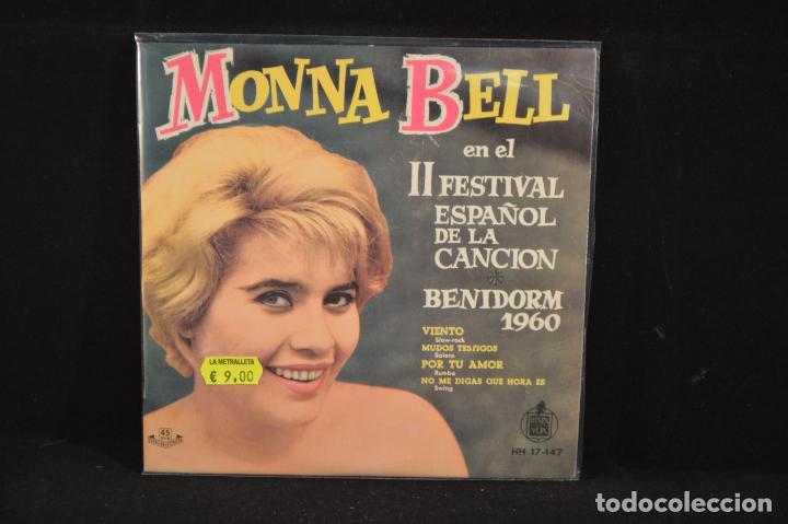 Discos de vinilo: MONNA BELL - VIENTO +3 - EP - Foto 1