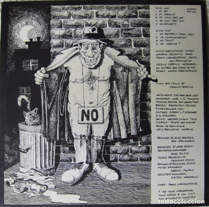 Discos de vinilo: APOCALYPSIS: NO (SOFT PROGRESIVO GRIEGO CON TOQUES SINF&Oacute;NICOS) - Foto 2