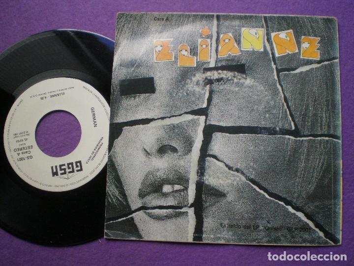 Discos de vinilo: GERMAN - Amor Experimental / Elianne - SINGLE GGSM 1985 - Foto 2