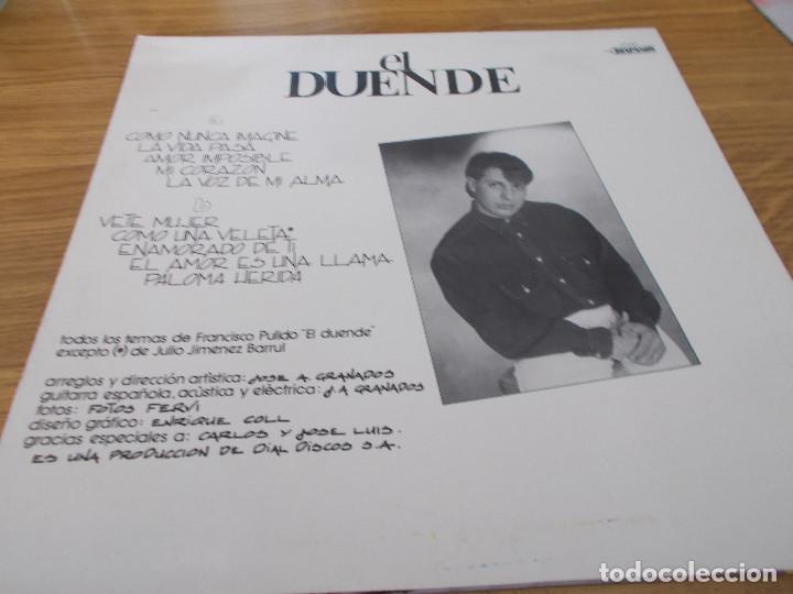 Discos de vinilo: EL DUENDE . LA VIDA PASA - Foto 2