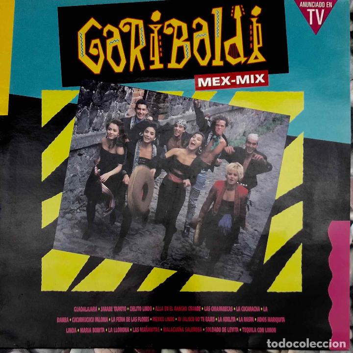 Discos de vinilo: GARIBALDI MEX MIX, MAXI SINGLE ESPA&Ntilde;A 3 TEMAS - Foto 1