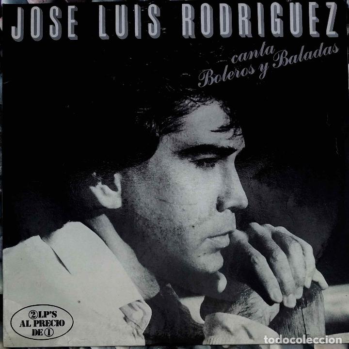 Vinyl records: JOS&Eacute; LUIS RODRIGUEZ EL PUMA CANTA BOLEROS Y BALADAS. DOBLE LP ESPA&Ntilde;A, 2 DISCOS DE VINILO LPs