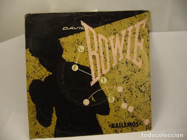 Discos de vinilo: David Bowie Bailemos Maxie 1983 - Foto 1