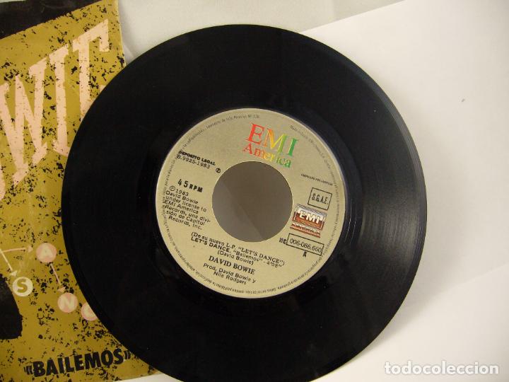 Discos de vinilo: David Bowie Bailemos Maxie 1983 - Foto 3