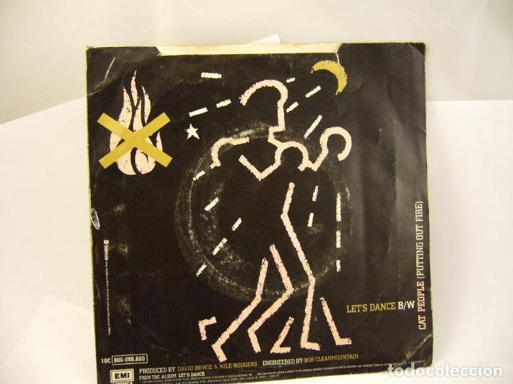 Discos de vinilo: David Bowie Bailemos Maxie 1983 - Foto 4