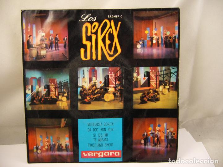 Discos de vinilo: DISCO SINGLE LOS SIREX MUCHACHA BONITA - Foto 1