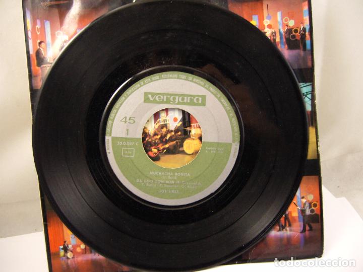 Discos de vinilo: DISCO SINGLE LOS SIREX MUCHACHA BONITA - Foto 4