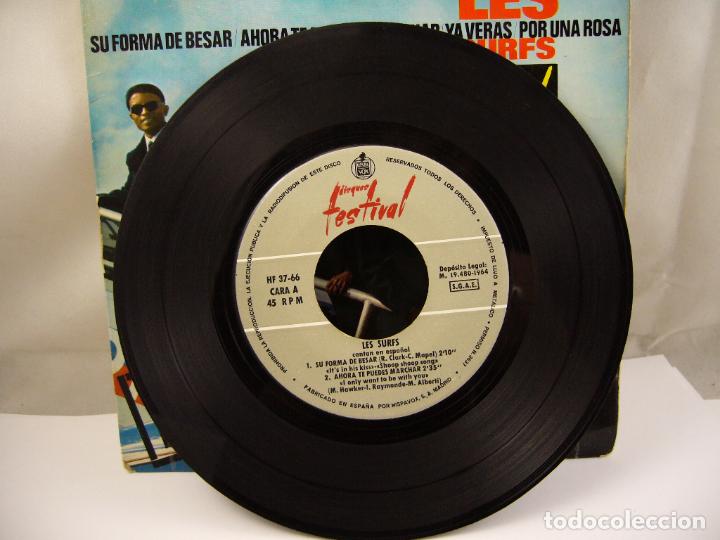 Discos de vinilo: LES SURF CANTAN EN ESPA&Ntilde;OL - 4 TEMAS - Foto 4