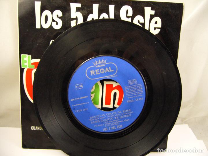 Discos de vinilo: Los 5 Del Este ?&ndash; Cantan El Nuevo Ritmo El Quando - Foto 3