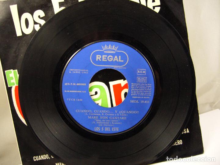 Discos de vinilo: Los 5 Del Este ?&ndash; Cantan El Nuevo Ritmo El Quando - Foto 4
