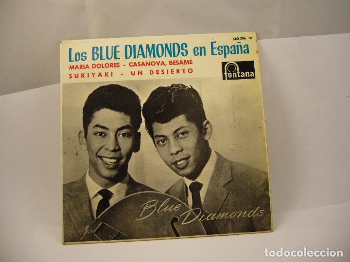 Discos de vinilo: Los Blue Diamonds en Espa&ntilde;a - Foto 1