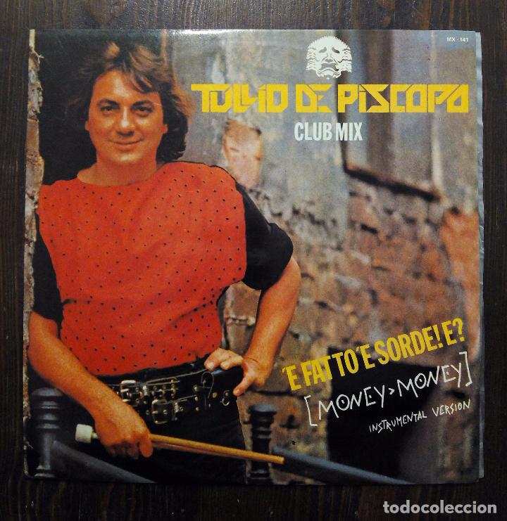 Discos de vinilo: MAXI SINGLE TULLIO DE PISCOPO - E FATTO E SORDE! E? - SONIC 1986. - Foto 1