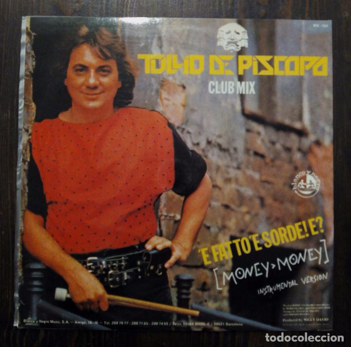 Discos de vinilo: MAXI SINGLE TULLIO DE PISCOPO - E FATTO E SORDE! E? - SONIC 1986. - Foto 2