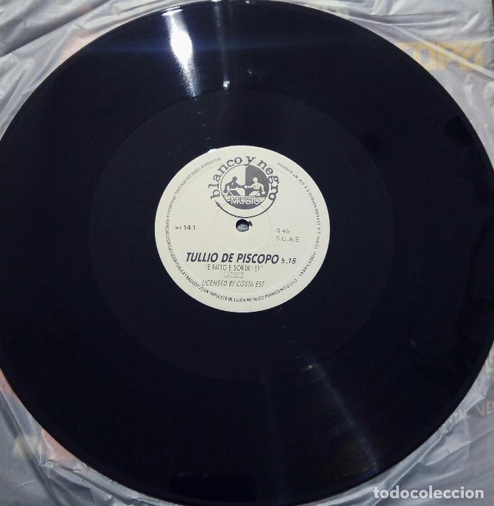 Discos de vinilo: MAXI SINGLE TULLIO DE PISCOPO - E FATTO E SORDE! E? - SONIC 1986. - Foto 5