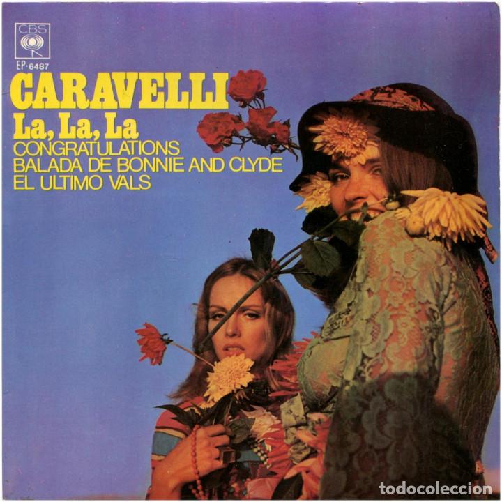 Discos de vinilo: Caravelli &ndash; La, La, La - Ep Spain 1968 - CBS EP 6487 - Foto 1