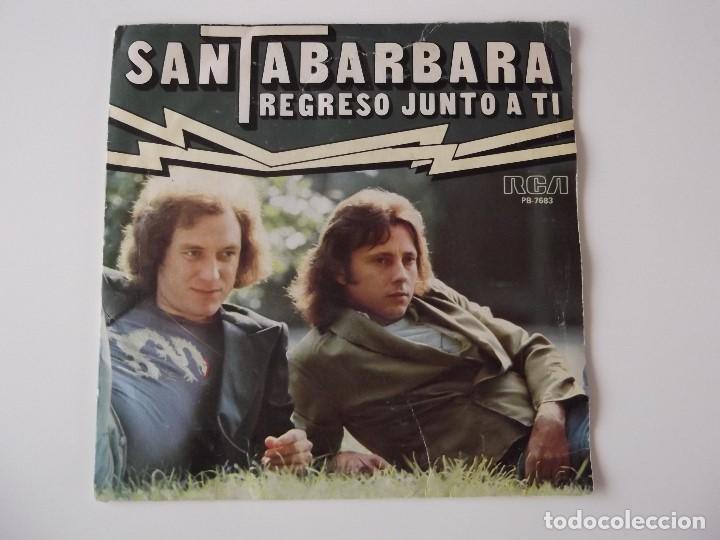 Discos de vinilo: SANTABARBARA - Regreso junto a t&iacute; - Foto 1