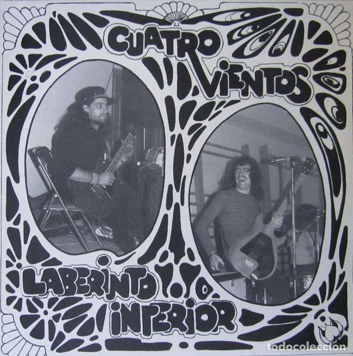 Discos de vinilo: CUATRO VIENTOS: LABERINTO INTERIOR. EXCELENTE PROGRESIVO ESPA&Ntilde;OL - Foto 1