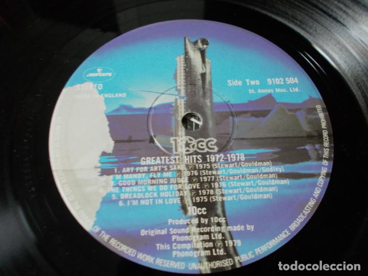 Discos de vinilo: 10CC GREATEST HITS, 1972-1978 - Foto 4