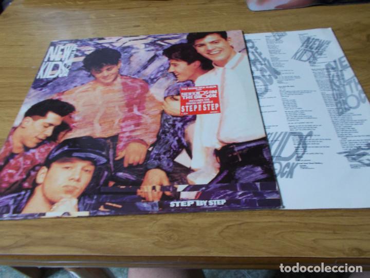 Discos de vinilo: NEW KIDS ON THE BLOCK. STEP BY STEP - Foto 1