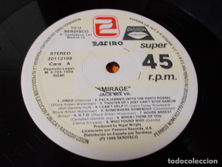 Discos de vinilo: JACK MIX VII.MIRAGE - Foto 3