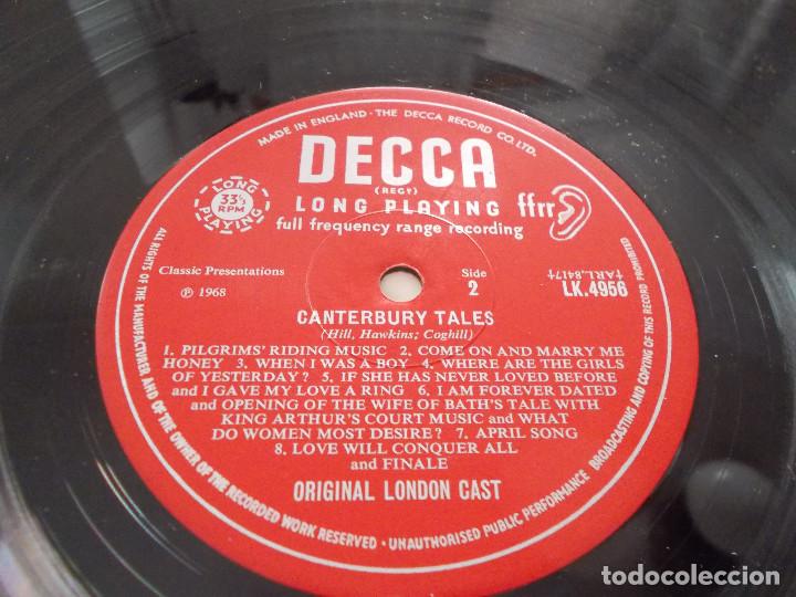 Discos de vinilo: CANTERBURY TALES - Foto 5