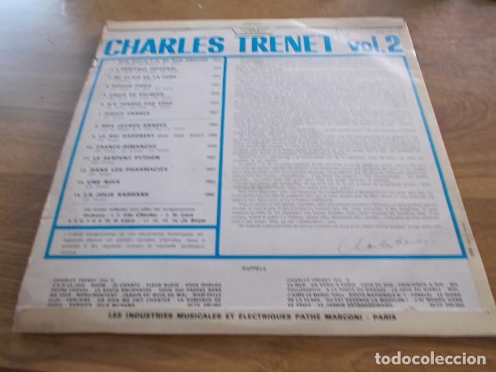 Discos de vinilo: CHARLES TRENET. VOLUME 2 - Foto 2